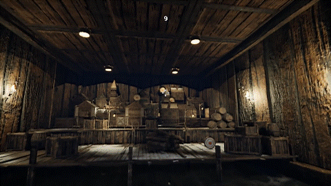 Animated gameplay from the Target Shooter prototype